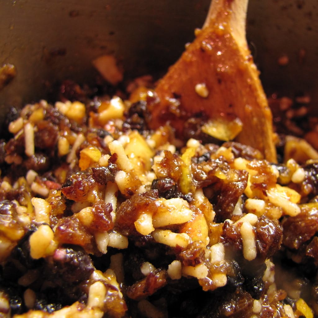Dark spiced fruit mincemeat
