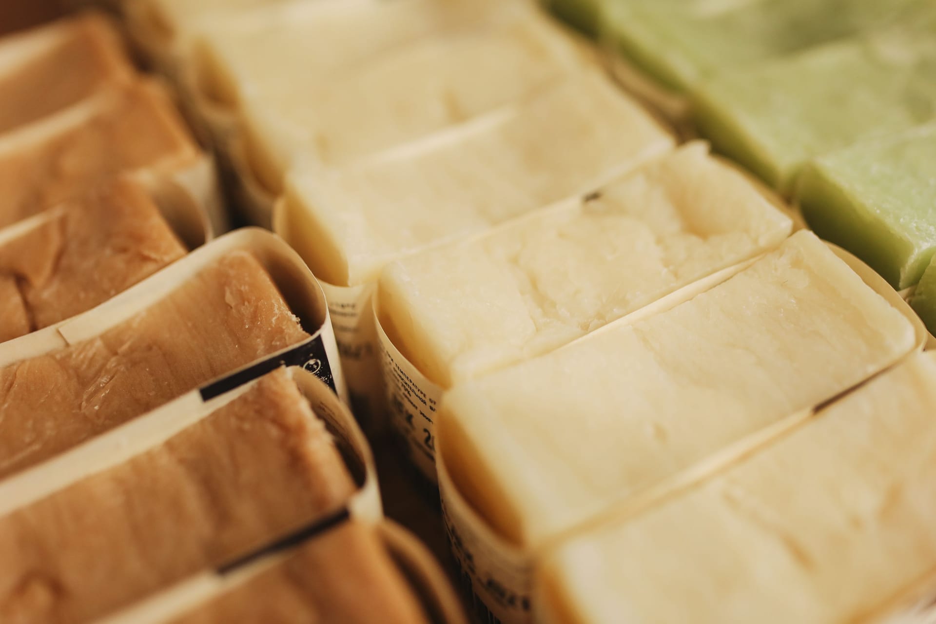 Handmade natural soap bars
